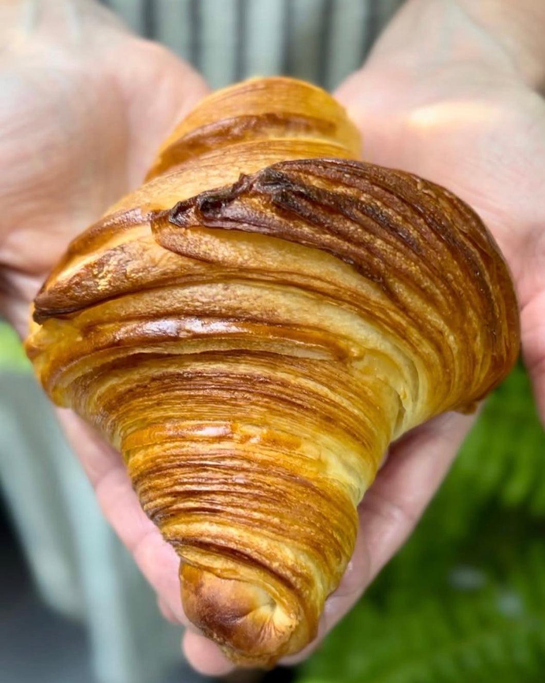Fresh butter croissants